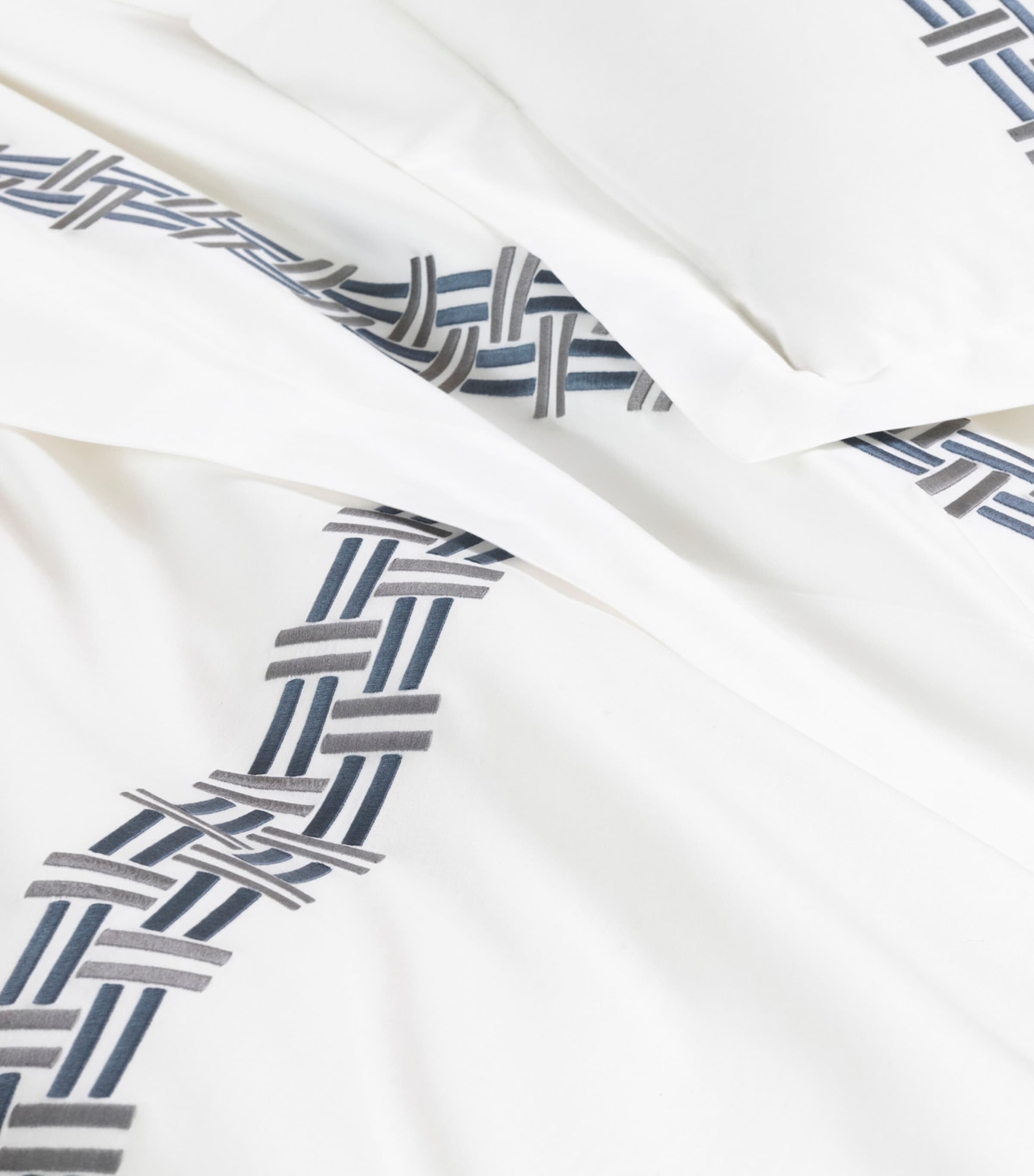 Frette Basket Weave Super King Duvet Cover 260cm x 240cm - British product