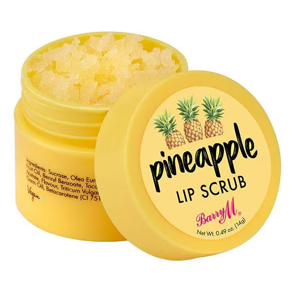 Barry M Exfoliating Lip Scrub Pineapple - British product