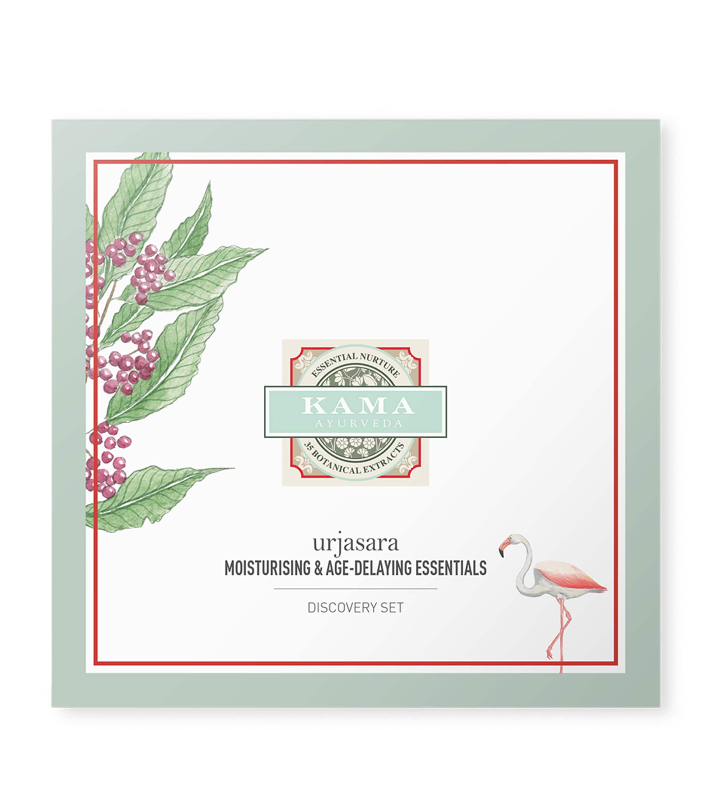 KAMA AYURVEDA Urjasara Discovery Set Ayurvedic skincare, UK version