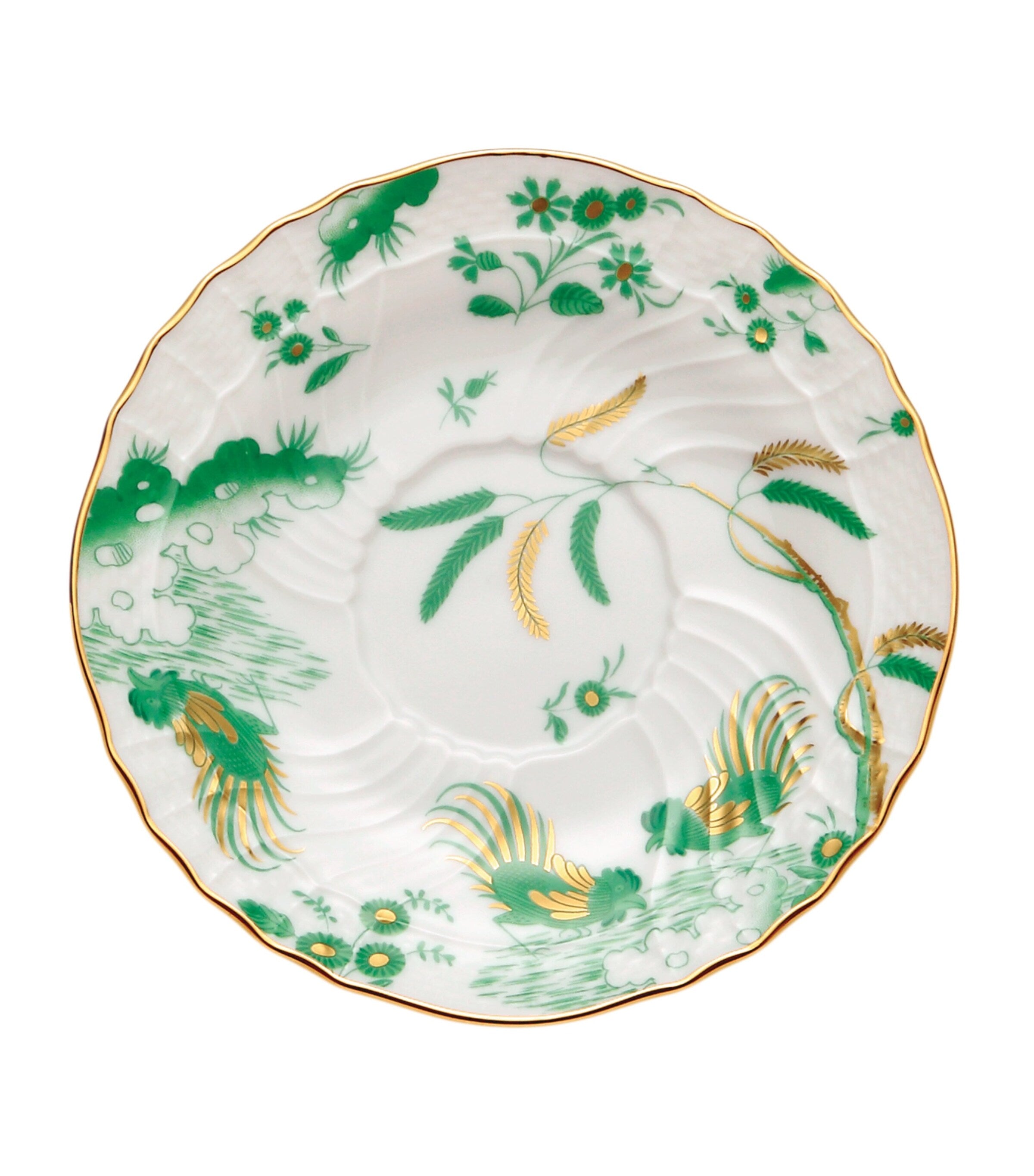GINORI 1735 Oro di Doccia saucer 15cm, UK version