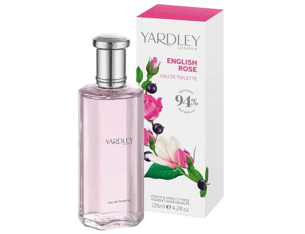 Yardley London Fragrant Rose Perfume 125ml (British brand)