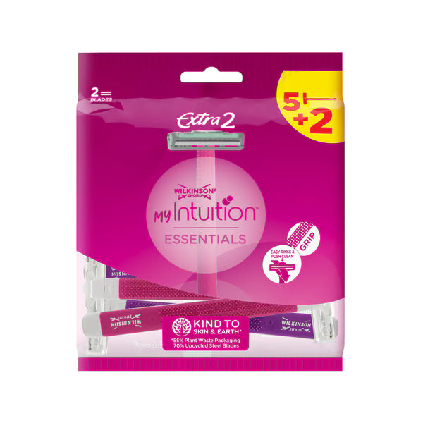 Wilkinson Sword Essentials disposable razors 5+2 pack (British brand)