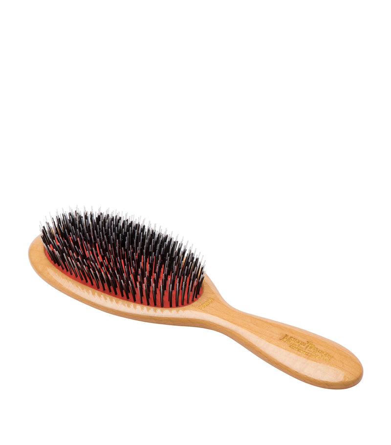 Mason Pearson Junior Lightwood Hairbrush, imported from the UK