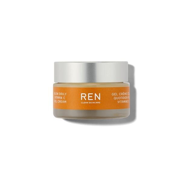 REN Mini Glow Vitamin C Gel Cream 15ml, imported from the UK