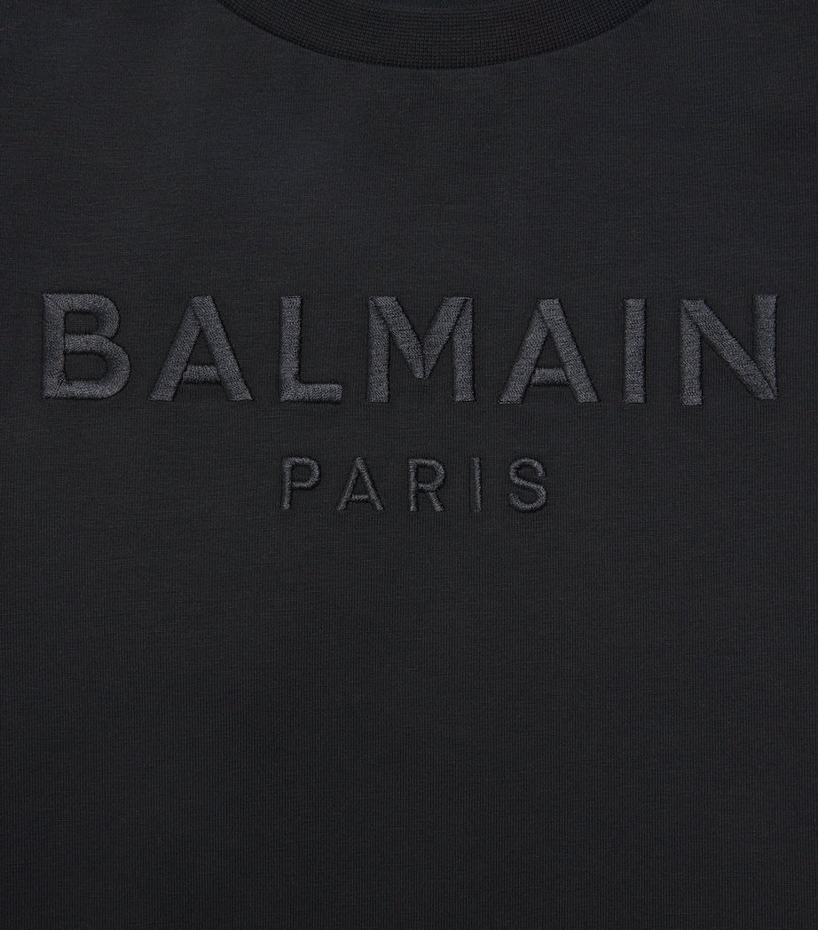 Balmain Kids Button-Detail T-Shirt 4-14 Years - British product