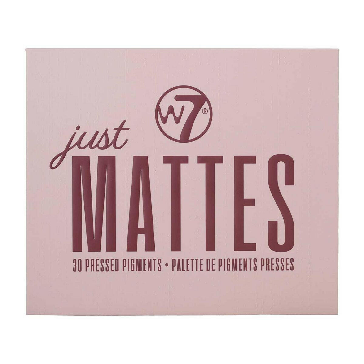 W7 Just Mattes 30 Pressed Pigments Palette GOODS Boots   