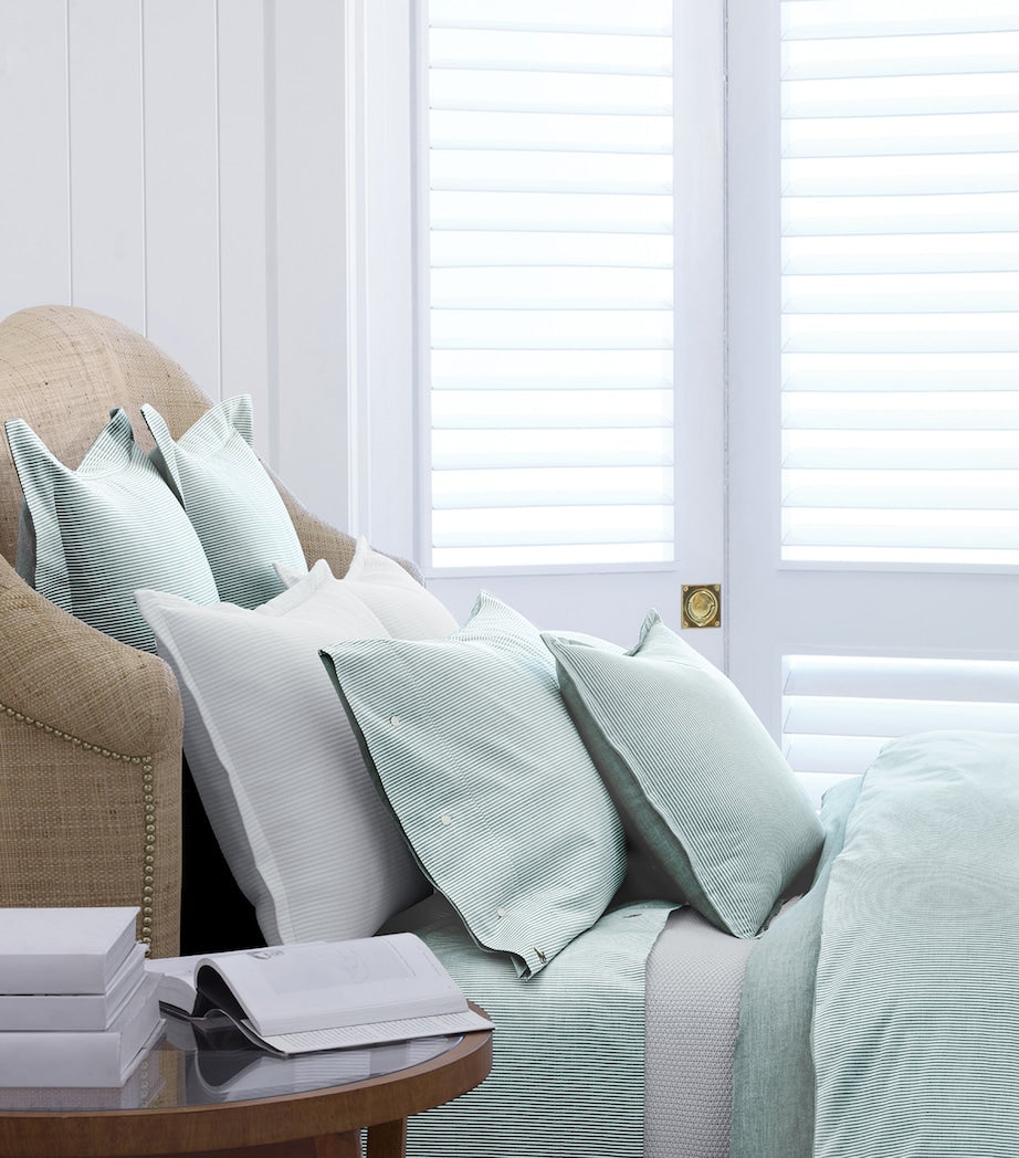 Ralph Lauren Oxford Evergreen double duvet cover 200cm x 200cm, imported from the UK