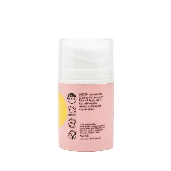 St Moriz SPF50 Tinted Face Sunscreen 50ml (British brand)