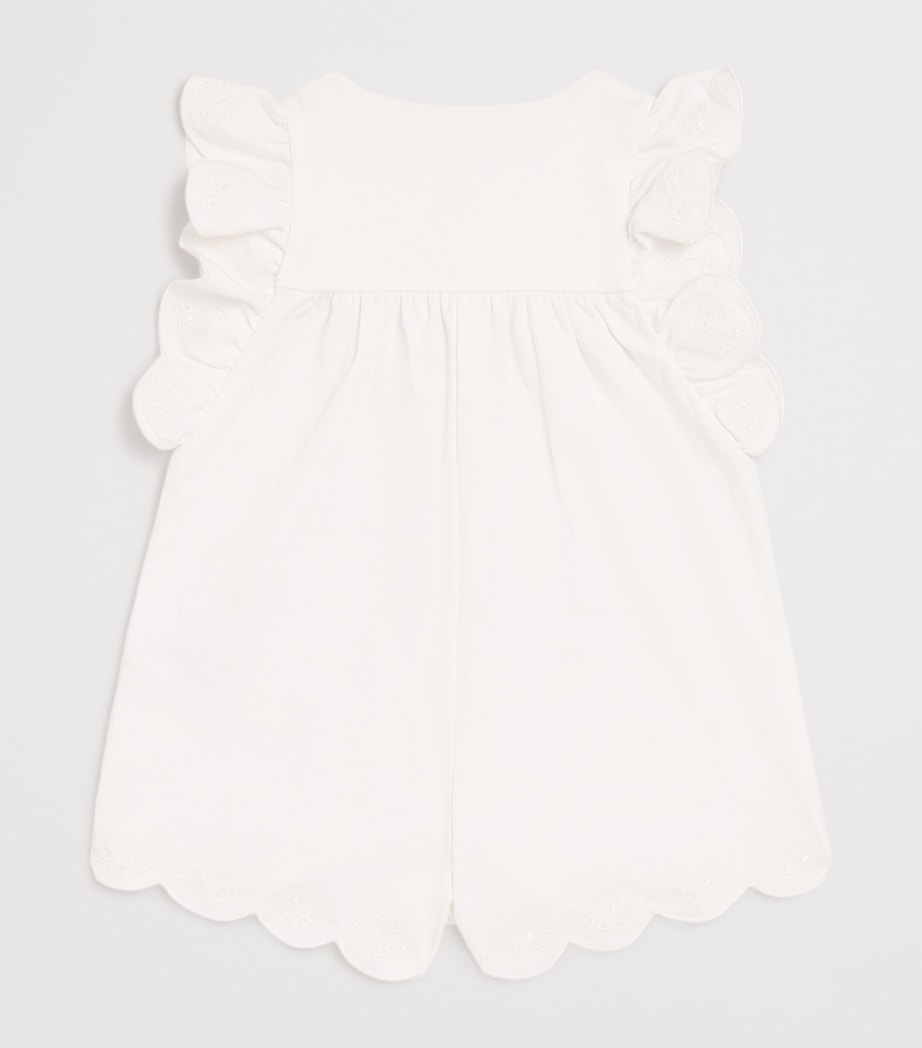 Chloé Kids embroidered playsuit 6-36 months - British product