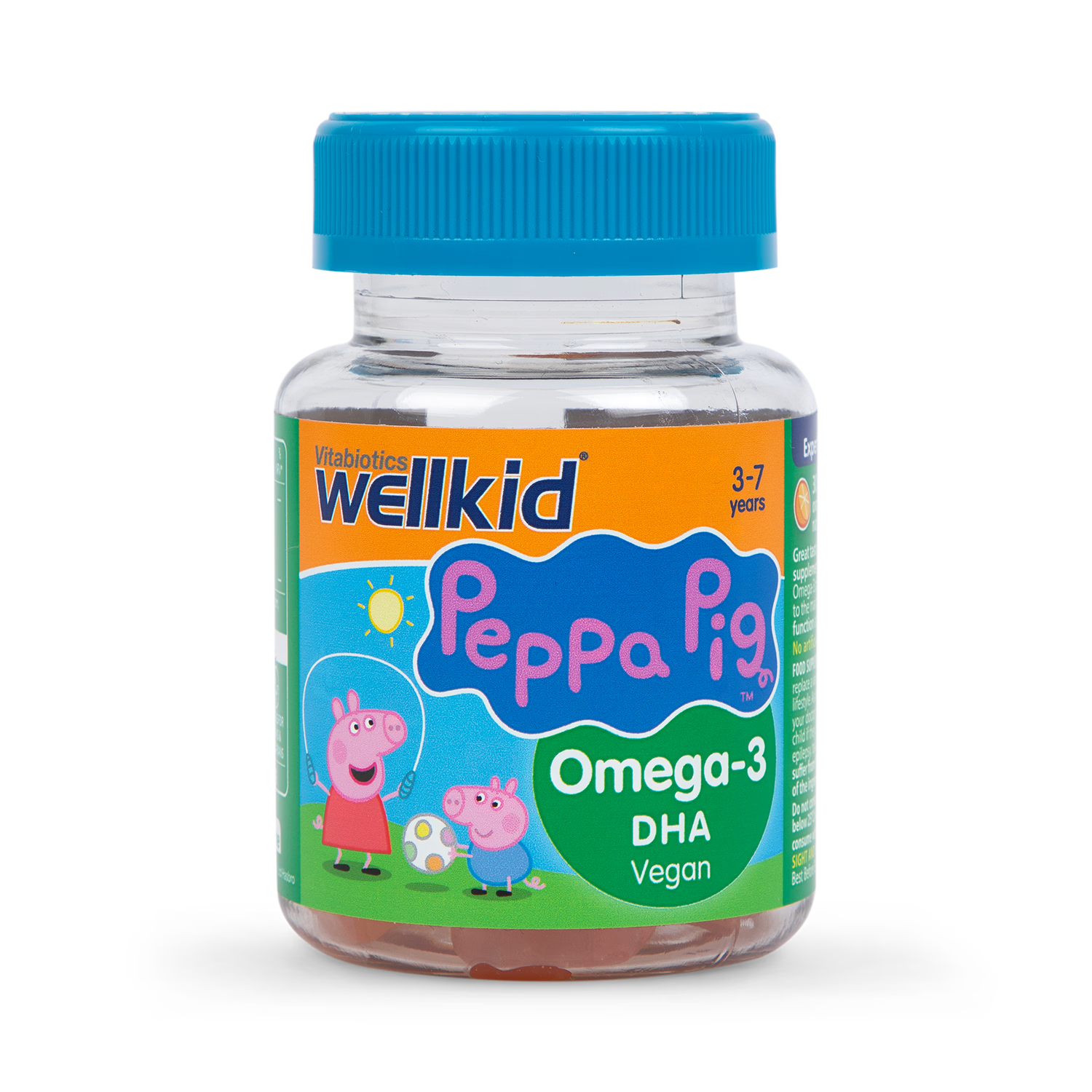 Vitabiotics Omega 3 Orange Flavour Soft Jellies 30 Jellies (British brand)