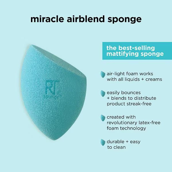 Real Techniques Miracle Airblend Sponge - British product