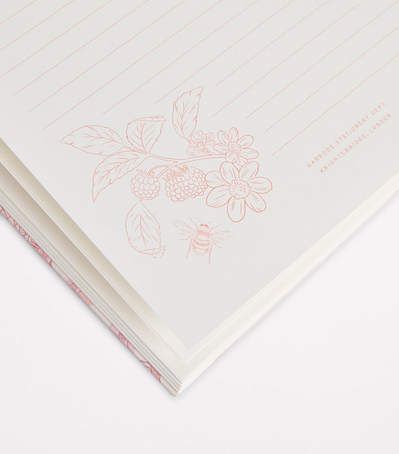 Harrods Toile A5 Notebook, UK version