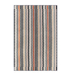 Missoni Home cotton bath sheet with zigzag pattern, 100cm x 150cm, imported from the UK