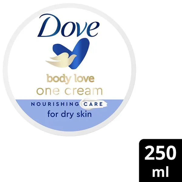 Dove Body Love One Cream 250ml - British product