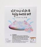 Sunnylife kids tie dye slip slide body board set (British brand)