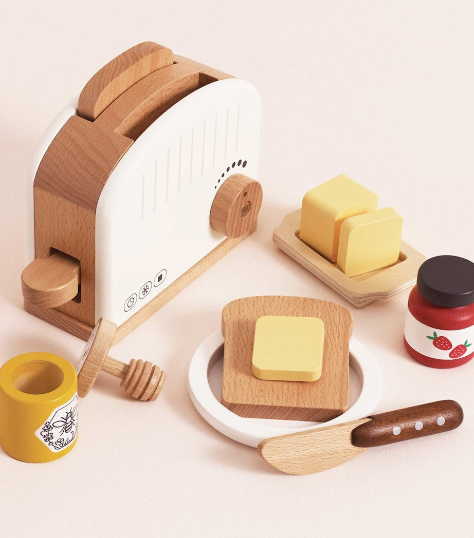 Le Toy Van Wooden Breakfast Toaster Playset