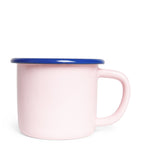 Harrods bold color enamel mug, UK version