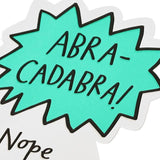 Abracadabra Still Old Birthday Card - McGrocer
