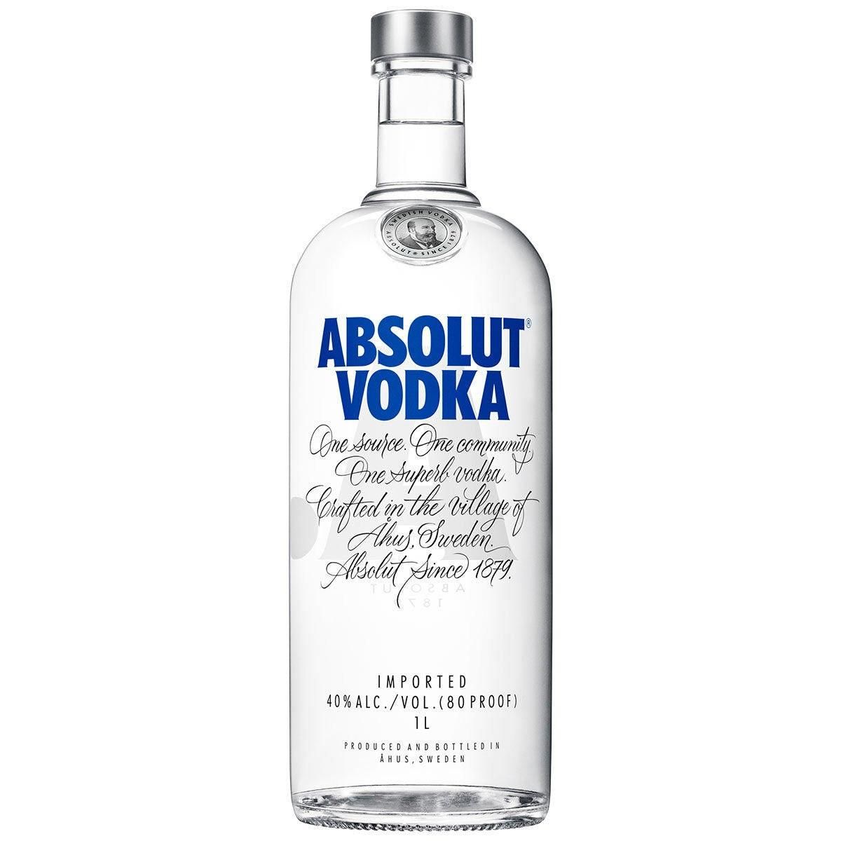 Absolut Original Swedish Vodka, 1L - McGrocer