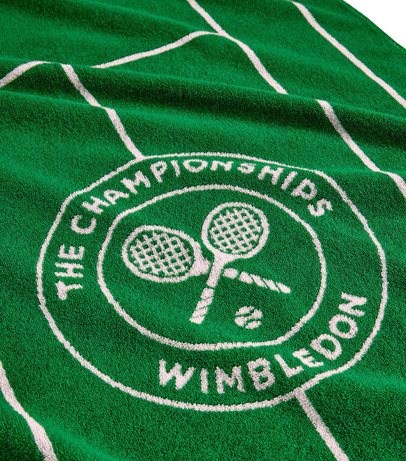 Christy x Wimbledon Tennis Court Bath Towel (70cm x 133cm)