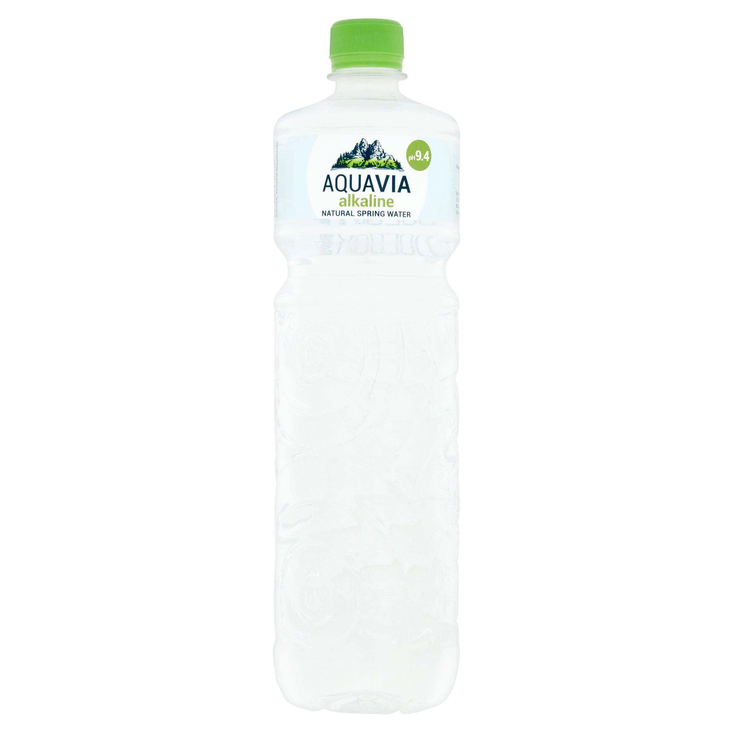Aquavia Alkaline Natural Spring Water 1L - McGrocer