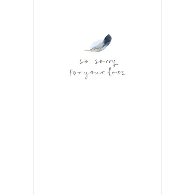 Sorry For Your Loss Sympathy Card - McGrocer