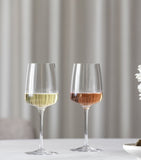 Villeroy & Boch Set of 4 Crystal Afina White Wine Glasses (125ml)