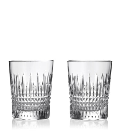 Waterford Set of 2 Lismore Diamond Tumblers Tumbler Glasses 310ml