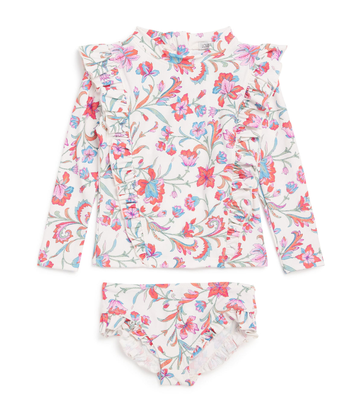 Louise Misha floral tankini and shorts set for children 3-10 years, UK version