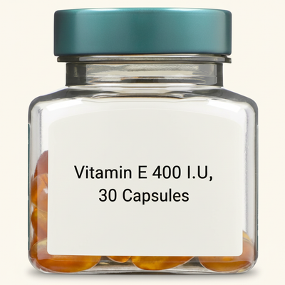 Holland & Barrett Vitamin E 400iu Softgel Capsules 30 Pack