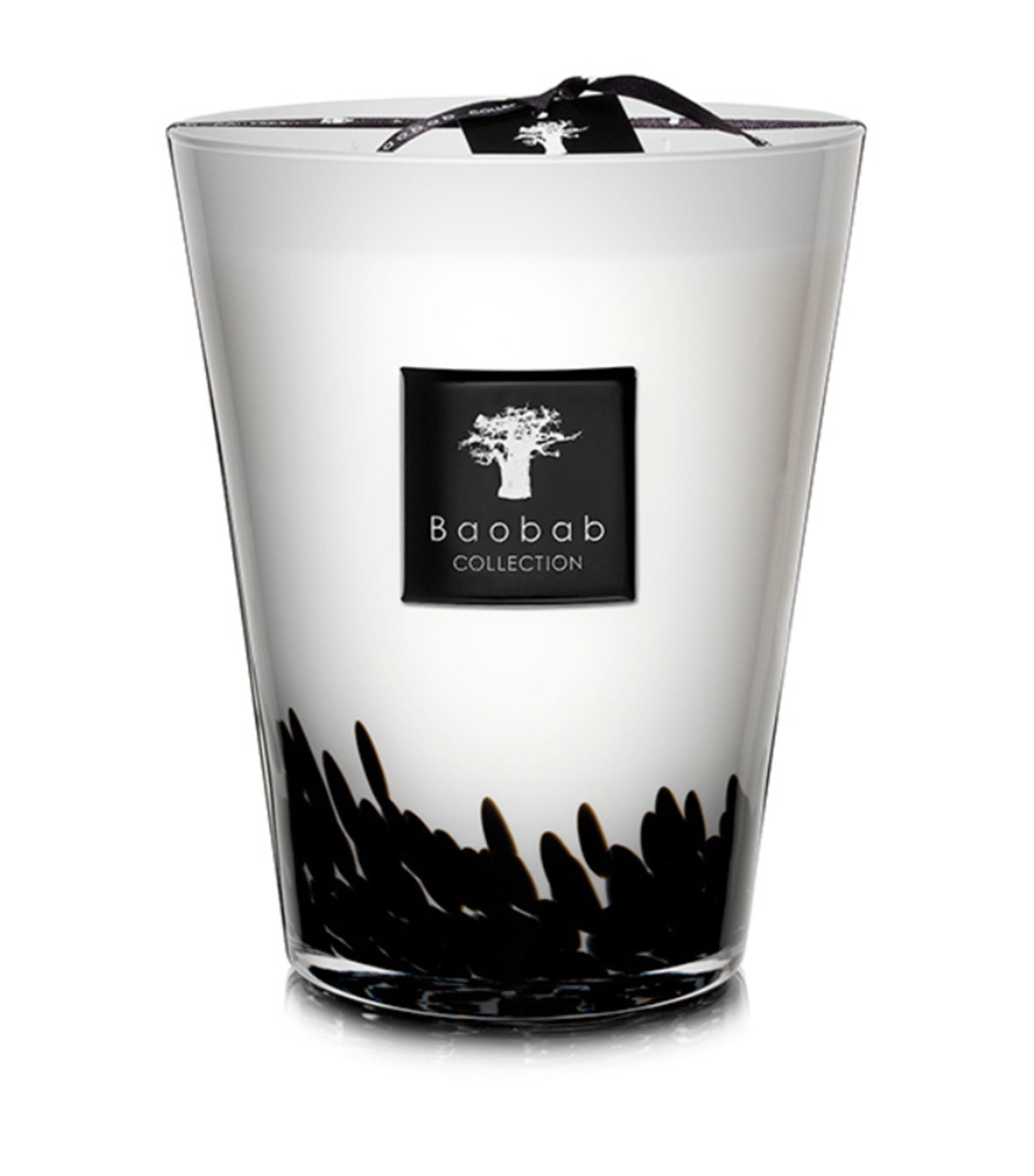 Baobab Collection Feathers candle 24cm - British product