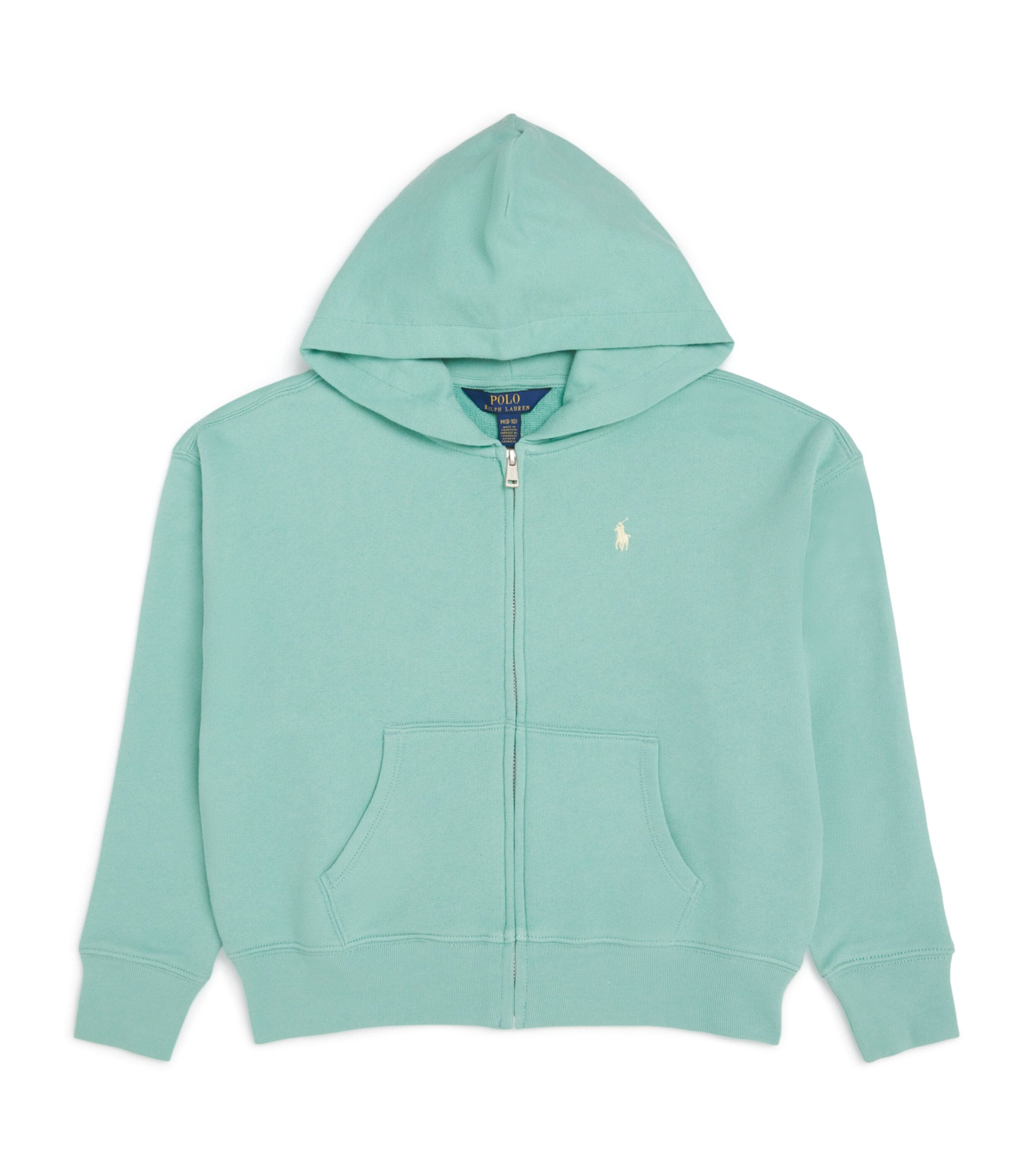 Ralph Lauren Kids Polo Pony Zip-Up Hoodie 7-14 Years, imported from the UK