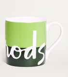 Harrods ceramic logo mug, UK version