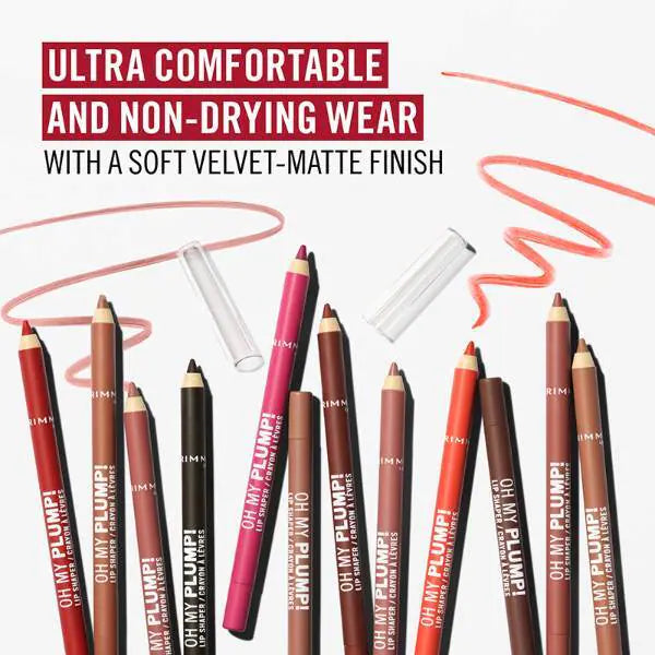 Rimmel Lip Shaper 020 Bougie, imported from the UK