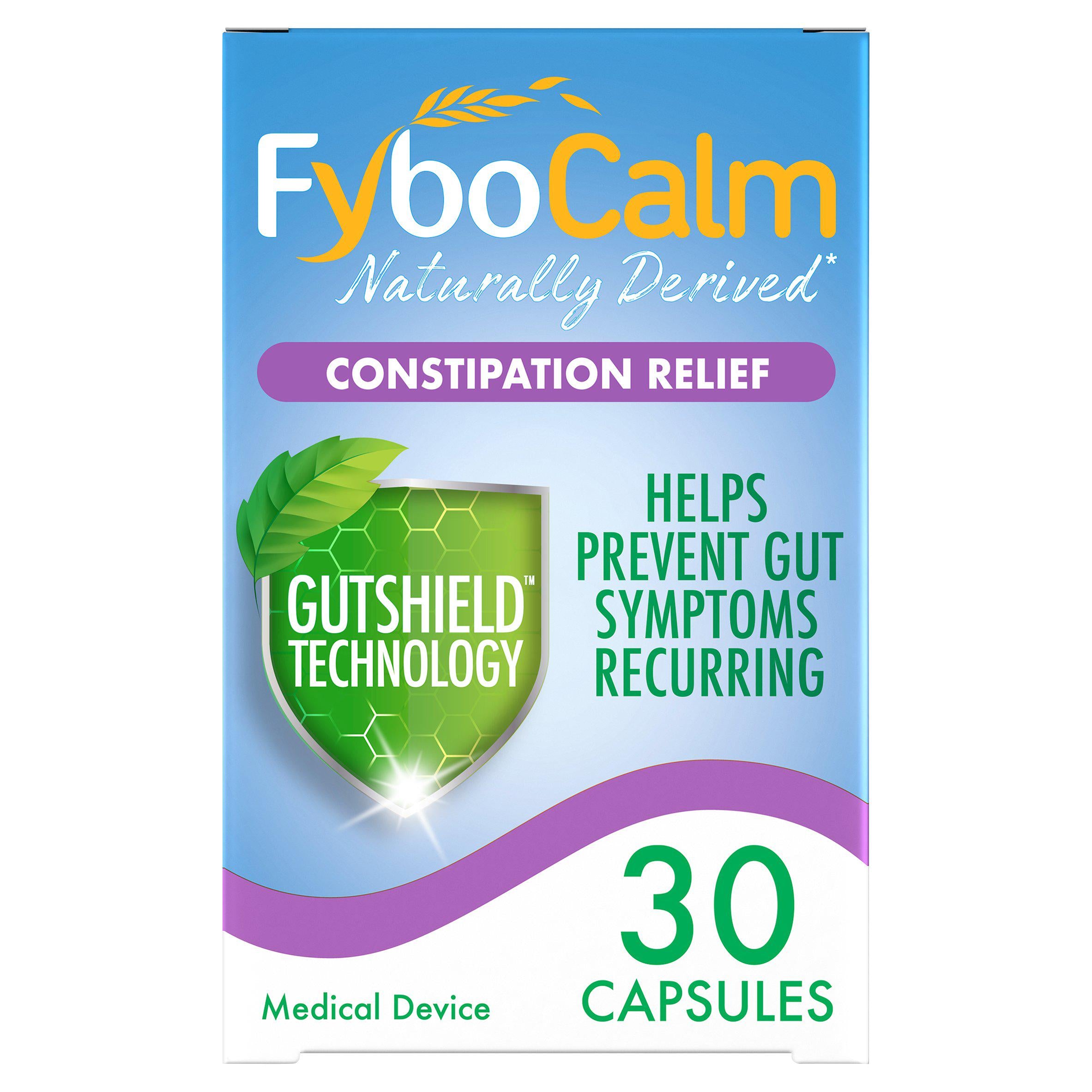 Fybocalm Constipation Relief Capsules x30 - McGrocer
