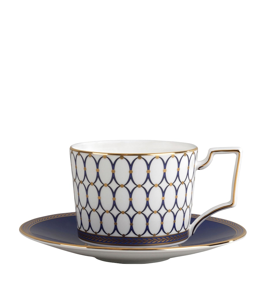 Wedgwood Renaissance teacup and saucer (British brand)