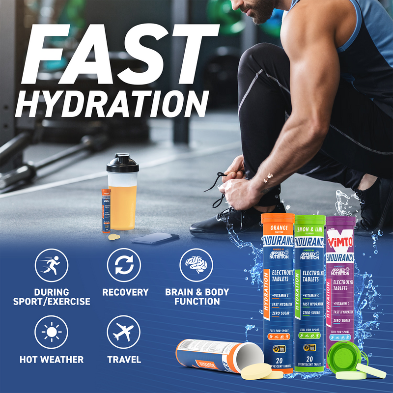 Applied Nutrition Electrolyte Hydration Effervescent Vimto® 20 Tablets