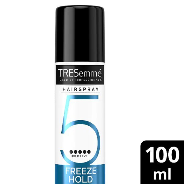 Tresemme Freeze Hold Hairspray 100ml bottle (British brand)