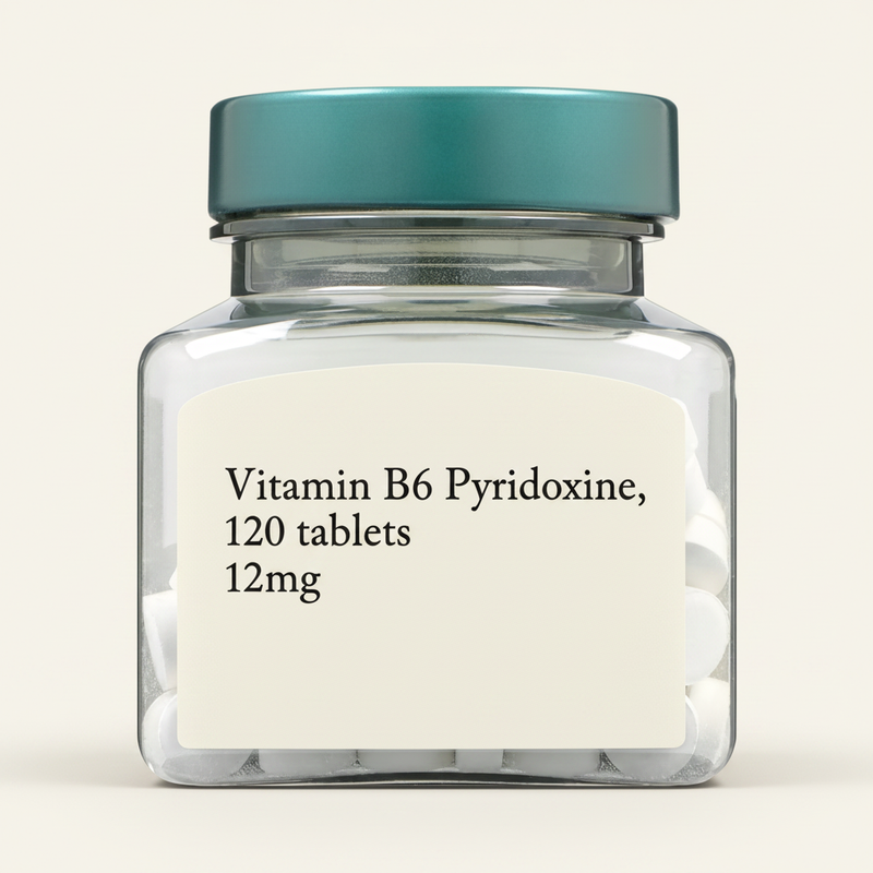 Holland & Barrett Vitamin B6 Tablets 120 count, UK version