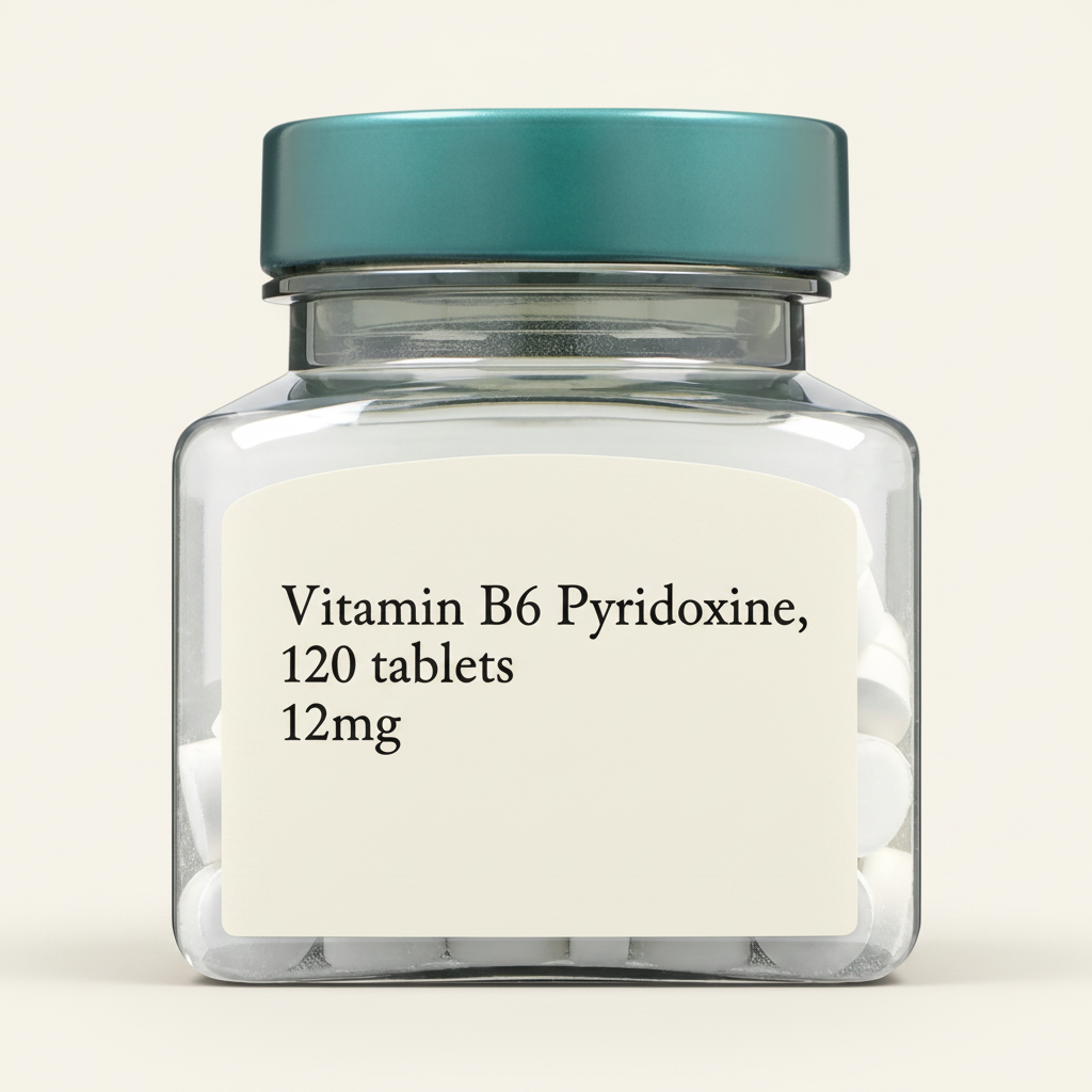 Holland & Barrett Vitamin B6 Tablets 120 count, UK version