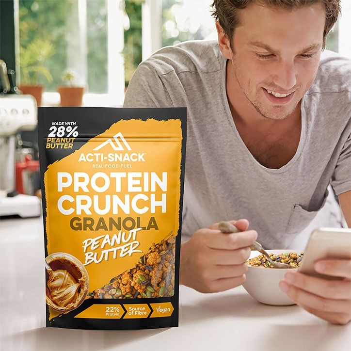 Acti-Snack Keto Granola Dark Chocolate Almond 300g - McGrocer