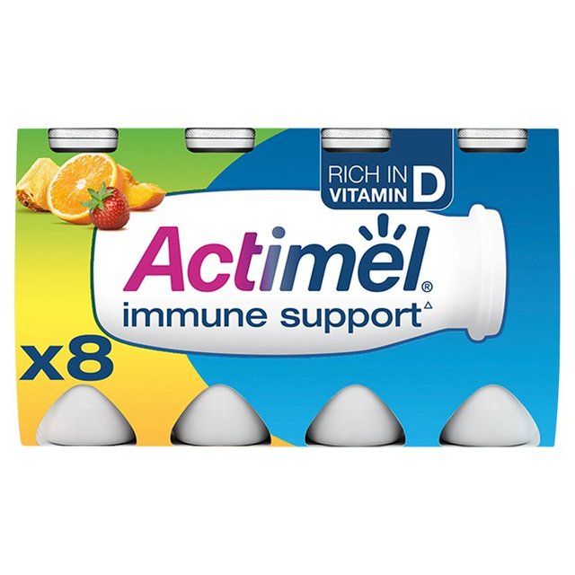 Actimel Multifruit Cultured Yoghurt Drink   8 x 100g - McGrocer