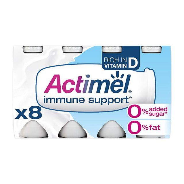 Actimel Original 0% Added Sugar Fat Free Yoghurt Drink   8 x 100g - McGrocer