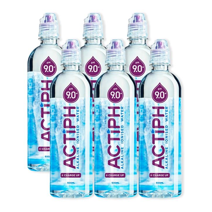 ActiPH Alkaline Ionised Water 6 x 600ml - McGrocer