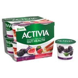 Activia Rhubarb Prune Fig Blackberry & Raspberry Multipack Fruit Yoghurt    8 x 115g - McGrocer