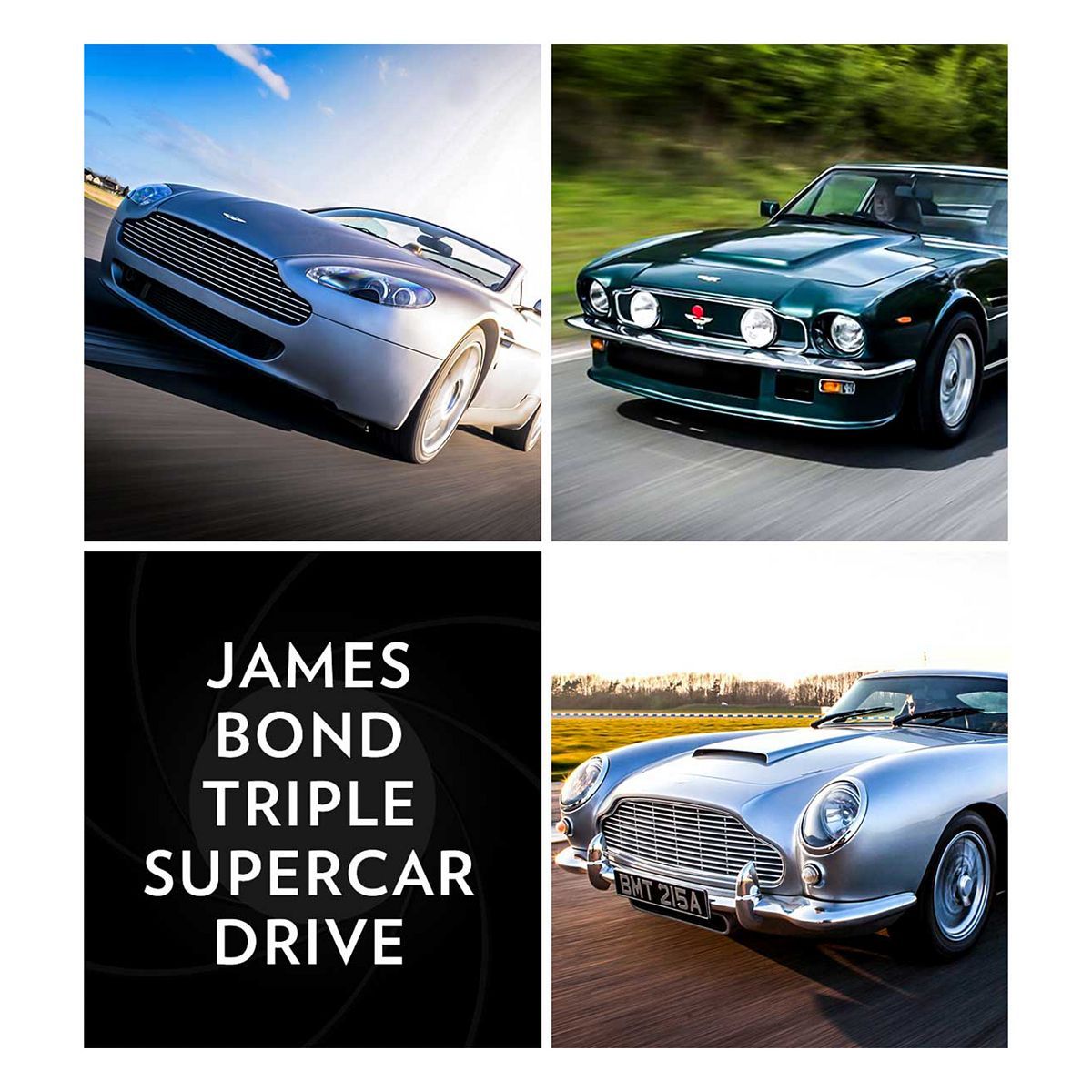 Activity Superstore James Bond Triple Drive Gift Experience - McGrocer