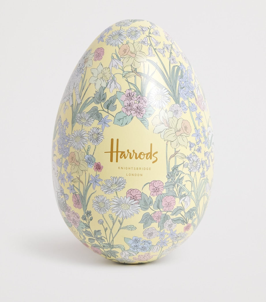 Harrods plush chicks in a tin egg soft toy, UK version