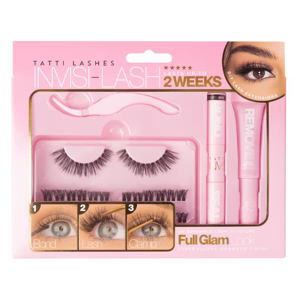 Mon Cherie Invisi lash cluster kit false eyelashes, imported from the UK
