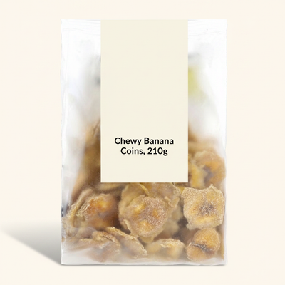 Holland & Barrett Chewy Banana Coins Dried Fruit 210g