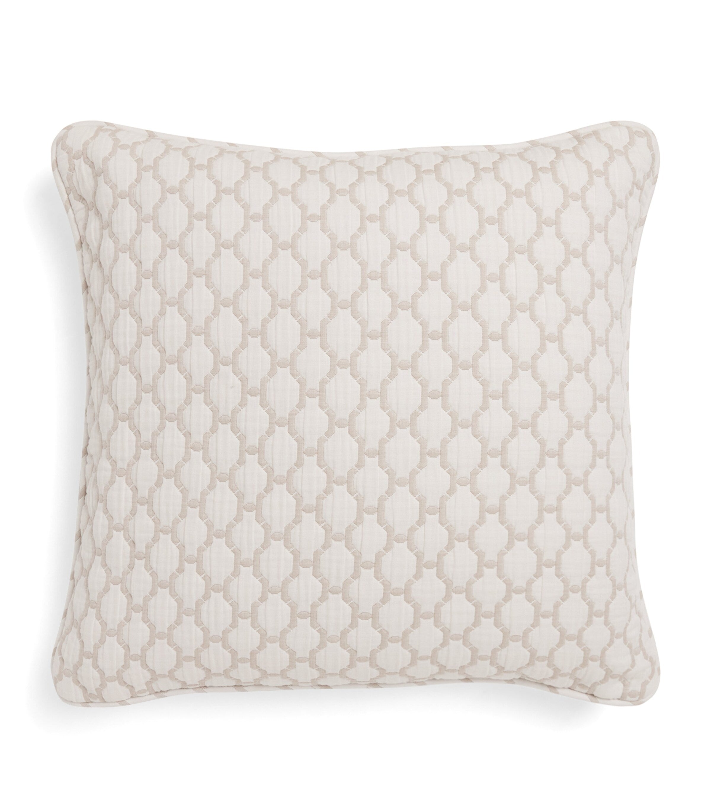 Peter Reed Piped Riyad cushion 50cm x 50cm, imported from the UK